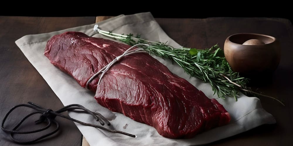 Why can beef be eaten raw?