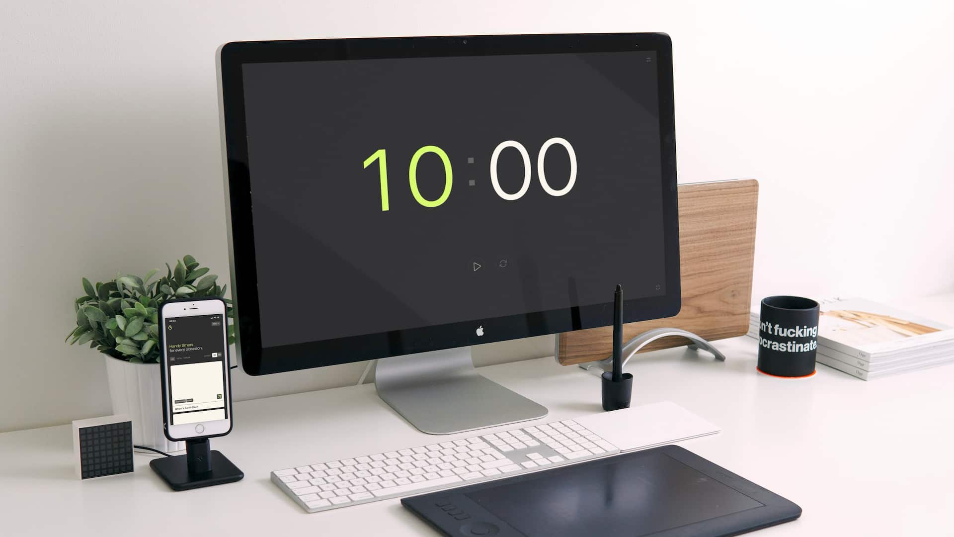 Features of a free online 10-minute timer